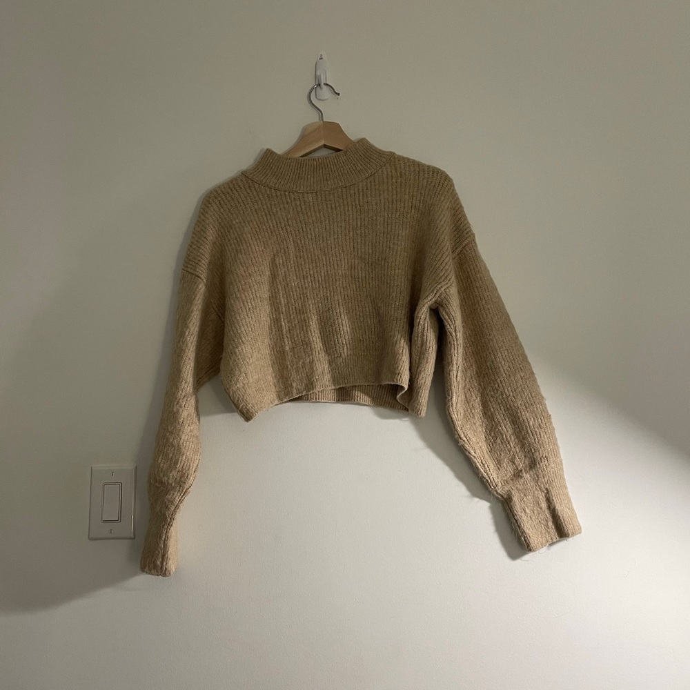 Topshop cropped sweater